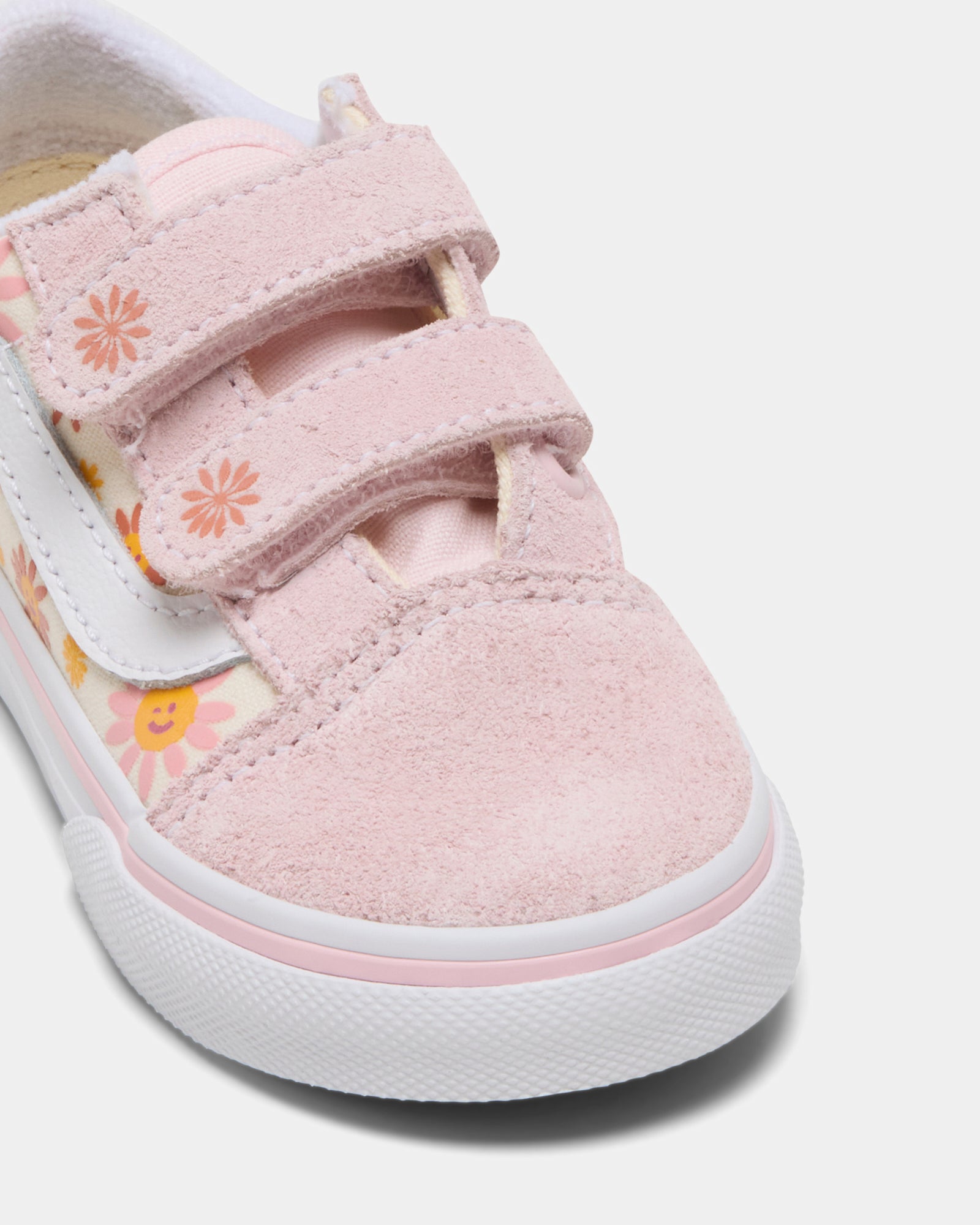 Old Skool Infant Hi Top Vans Old Skool V Sunshine Inf G Pastel Pink – Shoes Sox