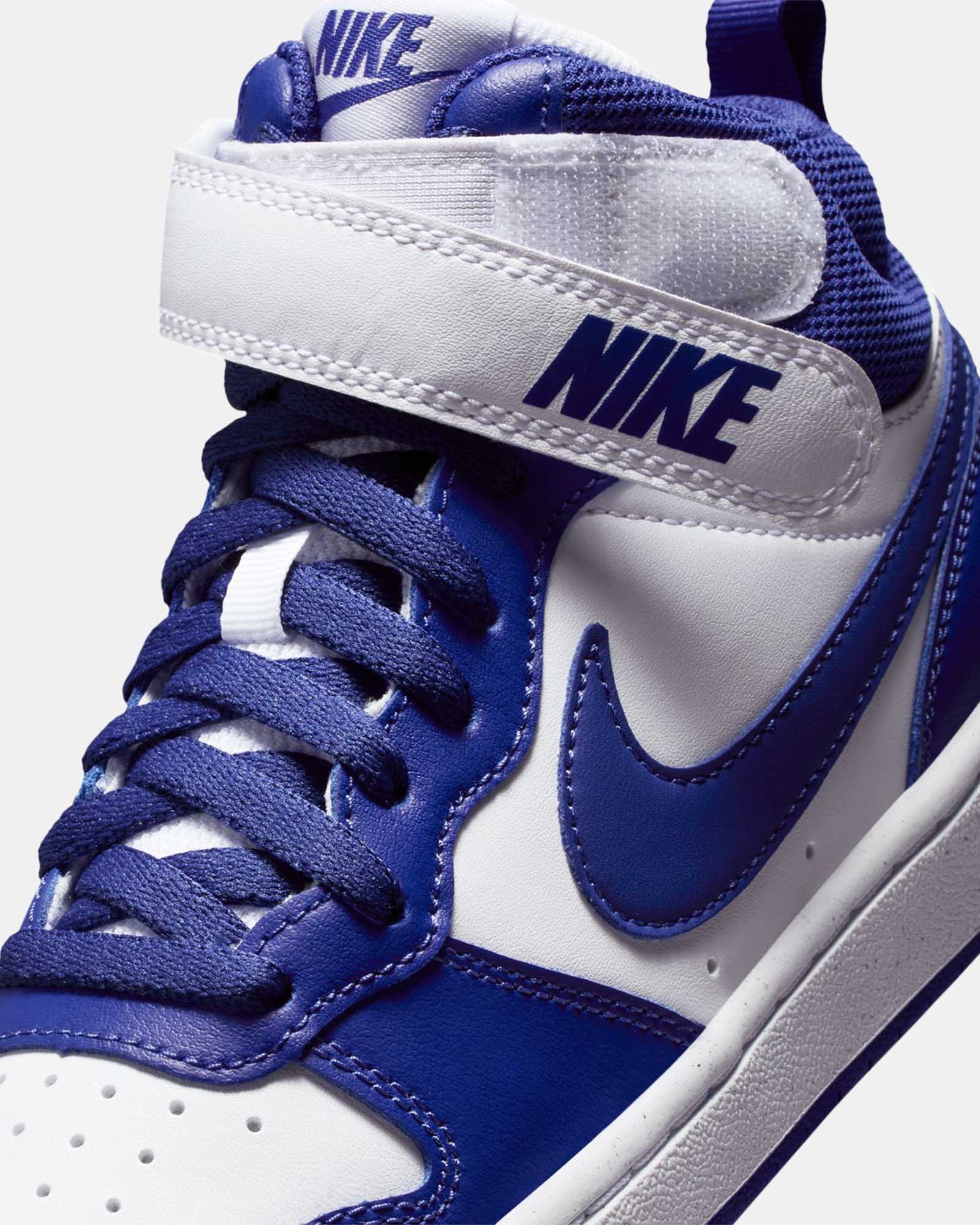 Court Borough Mid Grade School White/Deep Night - Main Image