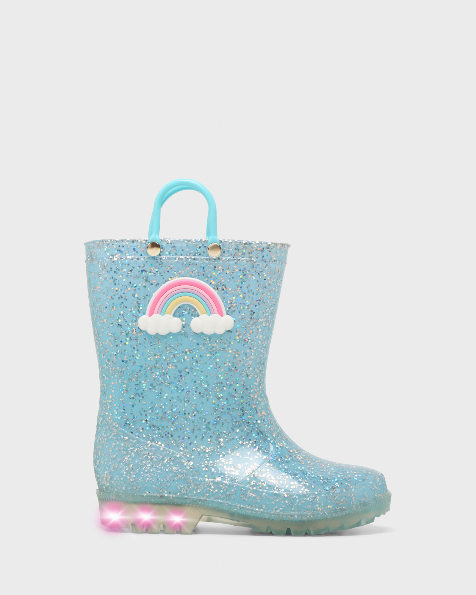 Calli Sparkle Gumboot G Light Turquoise
