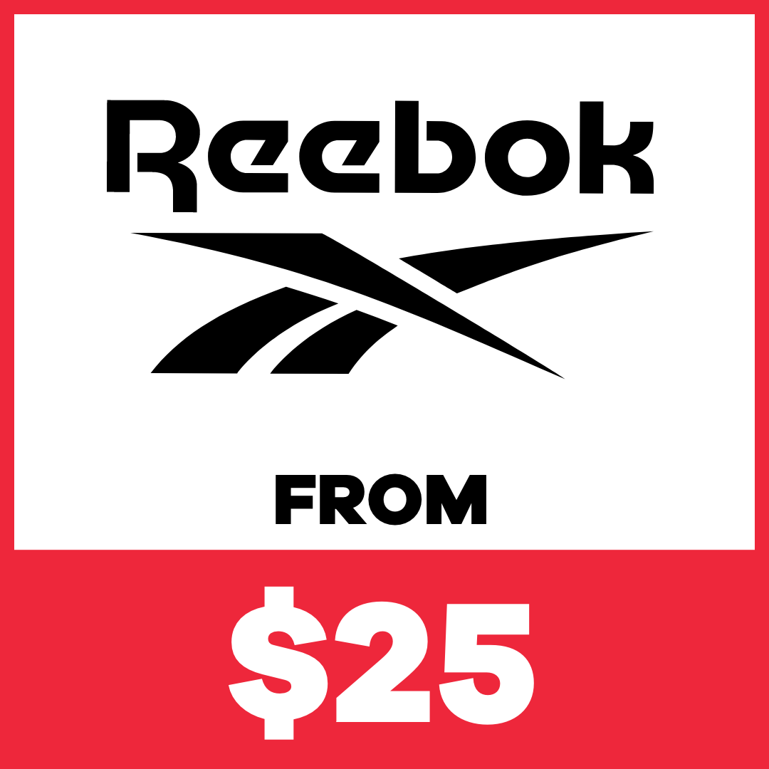 Reebok from $25