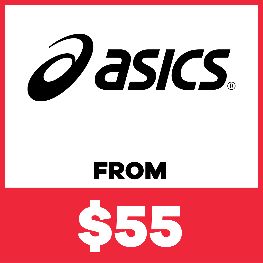 Asics from $55