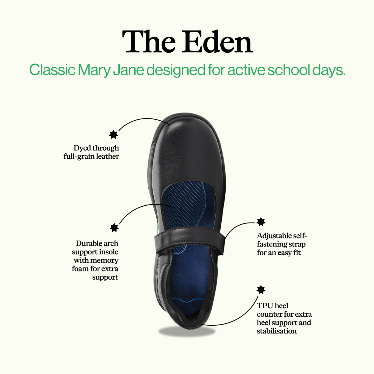 Eden Junior Black