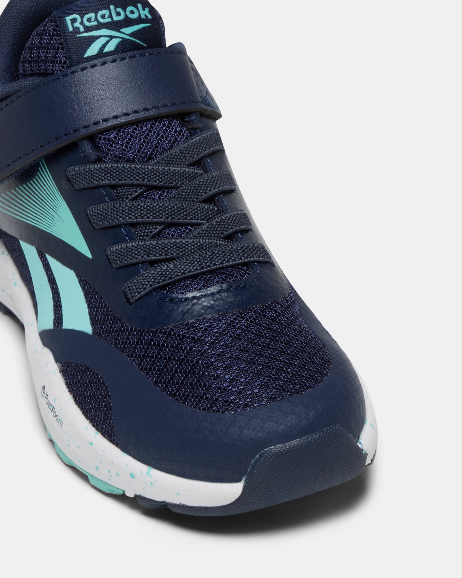 Energen Run Elastic L&t Strap Vectornavy/Alaqua/White