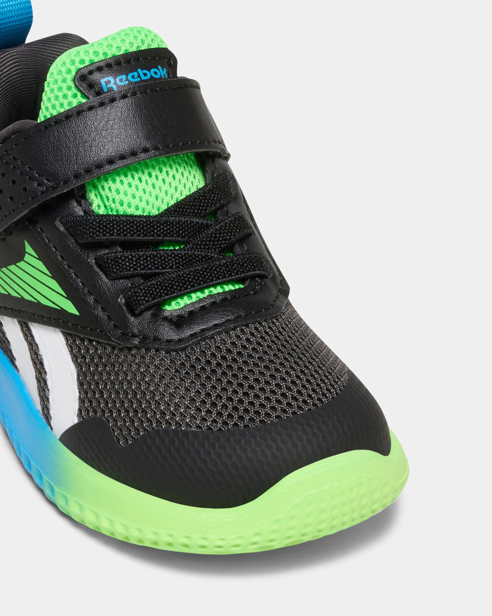 Rush Runner 5 Inf B Black/Solar Lime/Always Blue