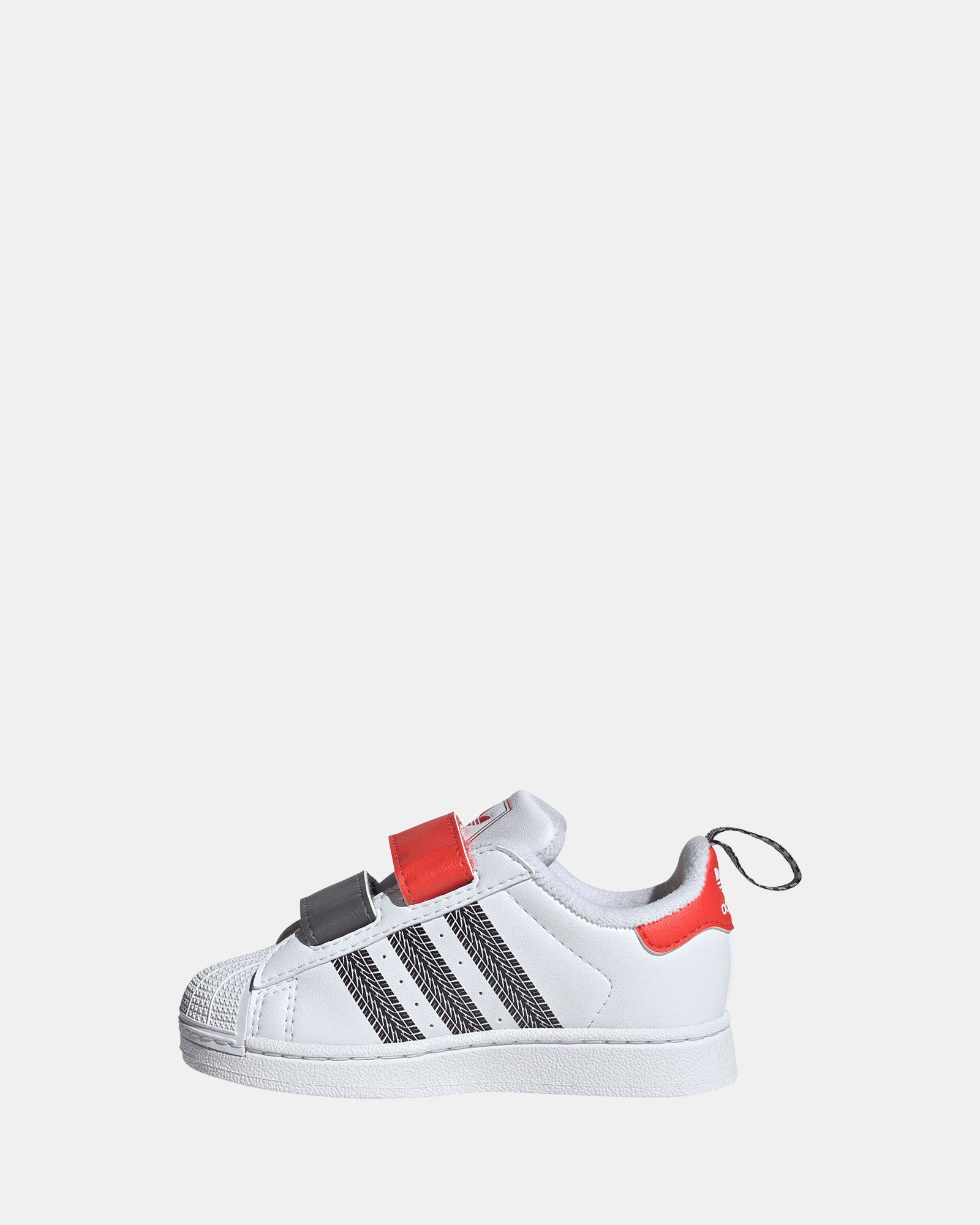 Superstar Ii Infant White/Bright Red
