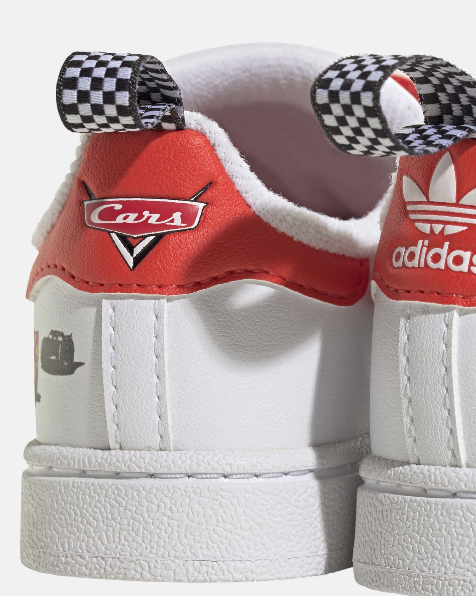 Superstar Ii Infant White/Bright Red