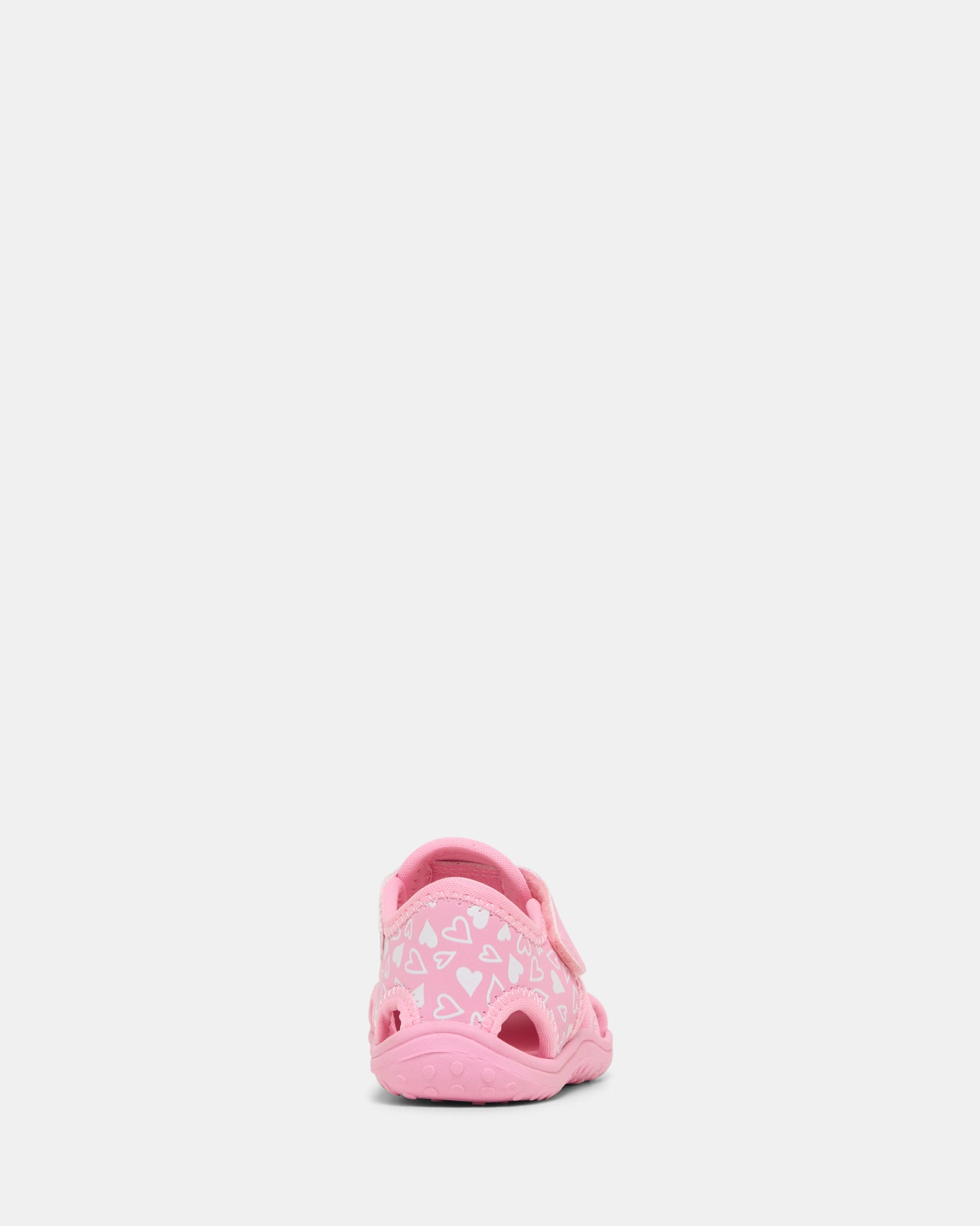 Hearts Beach Sandal Pink/White