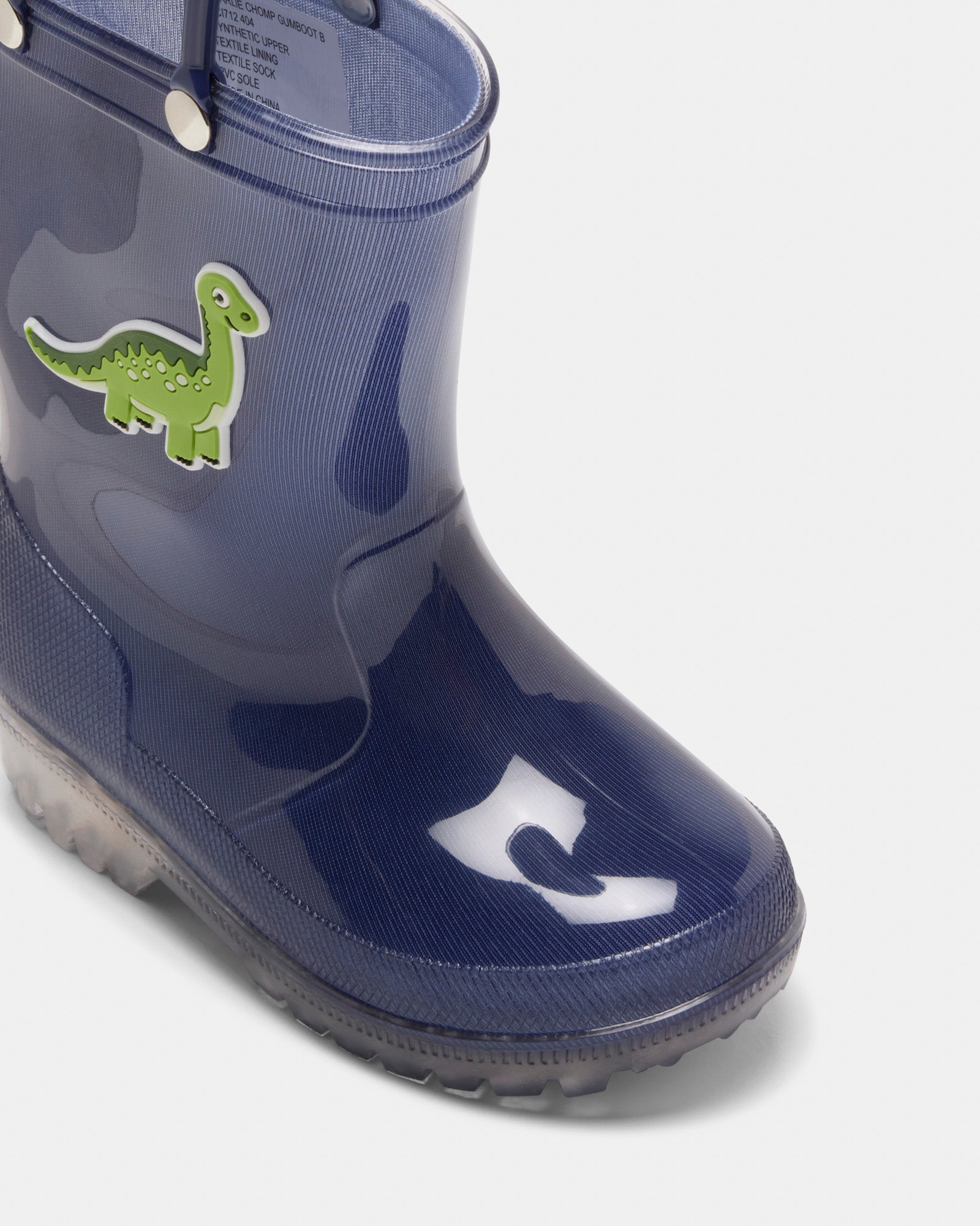 Charlie Chomp Gumboot B Navy