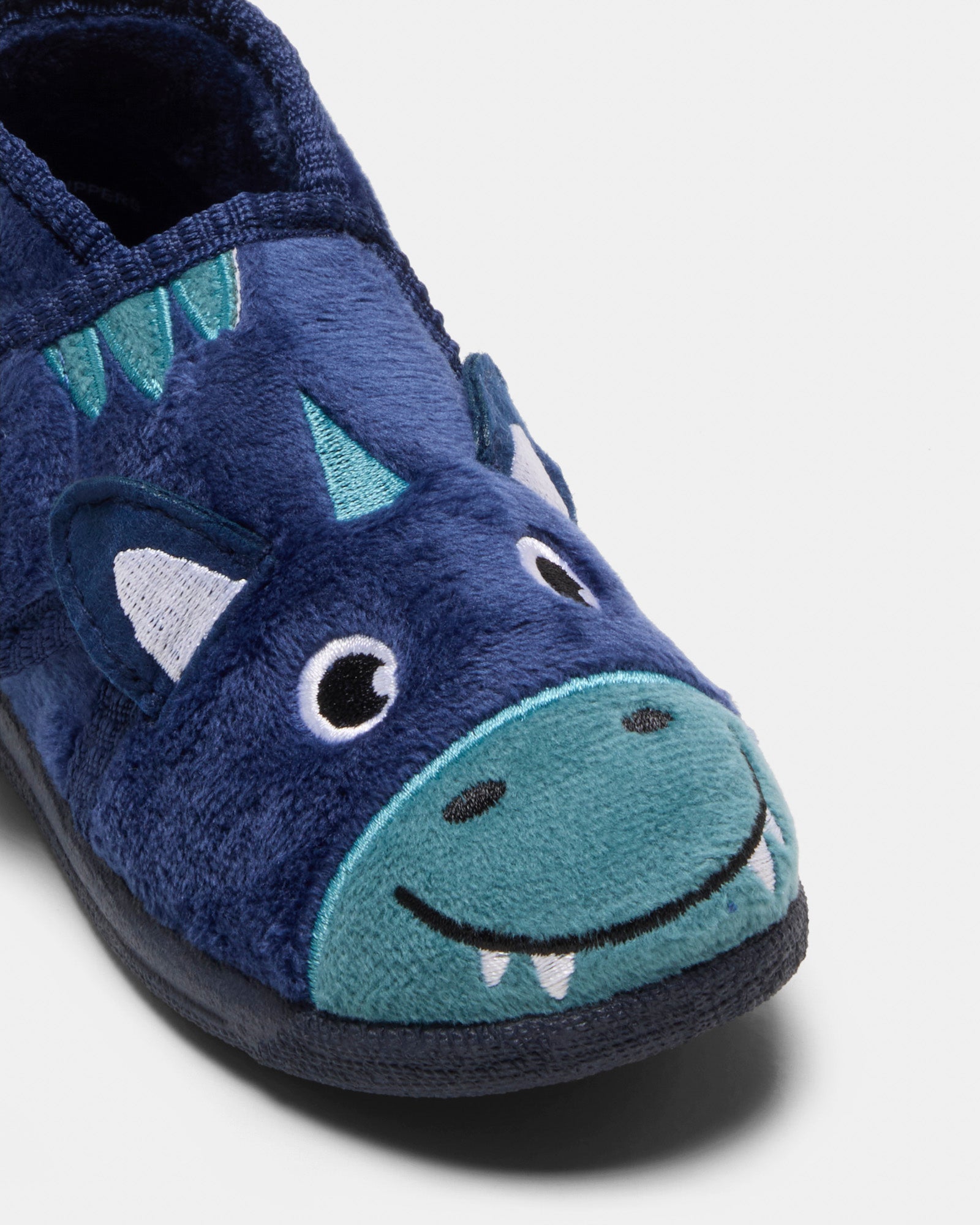 Dinosaur Slippers Navy