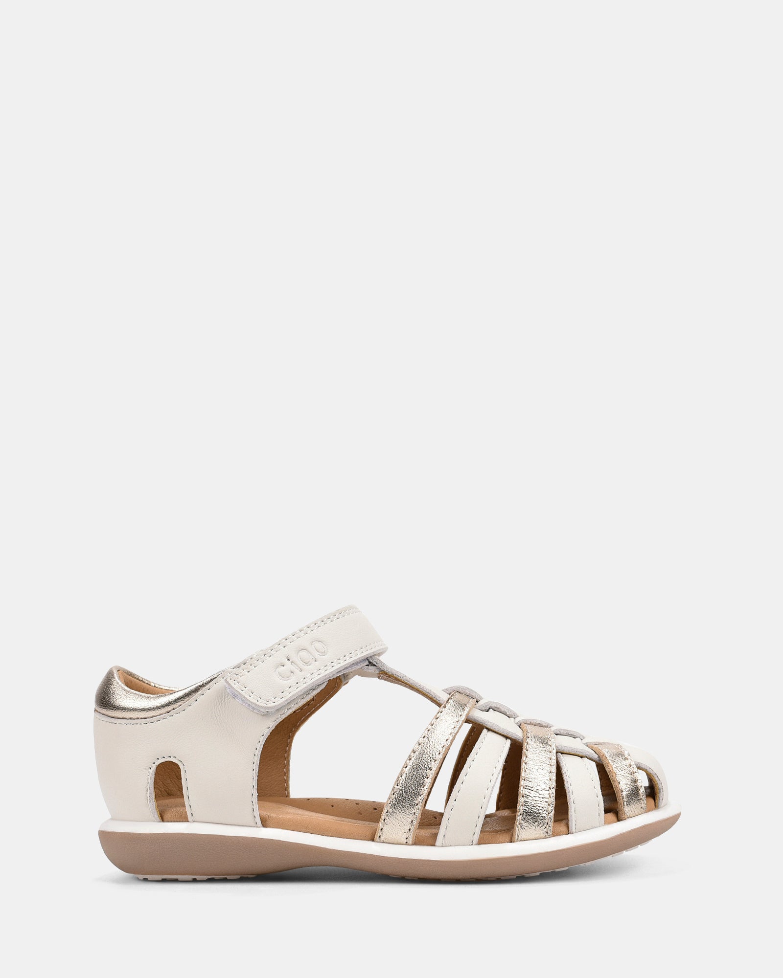 Prudence White/Gold