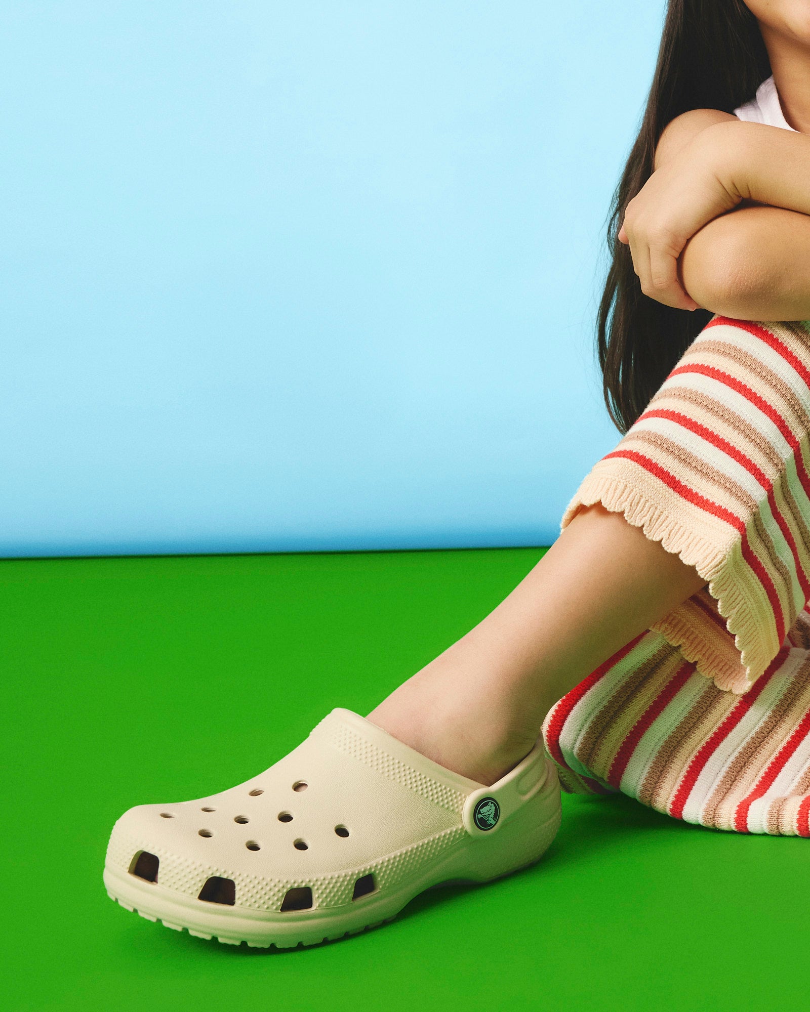 Classic Clog Youth Bone