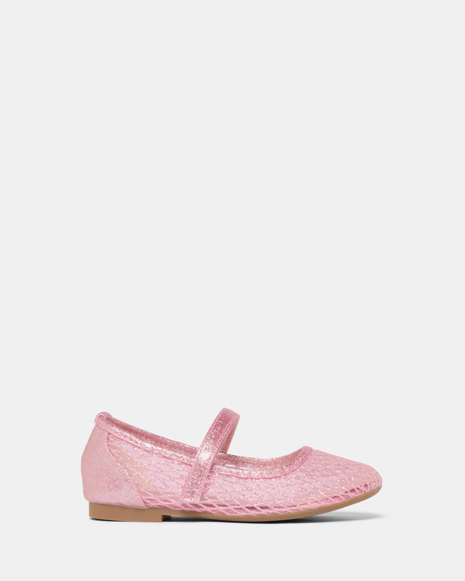 Cora Sparkle Pink Metallic