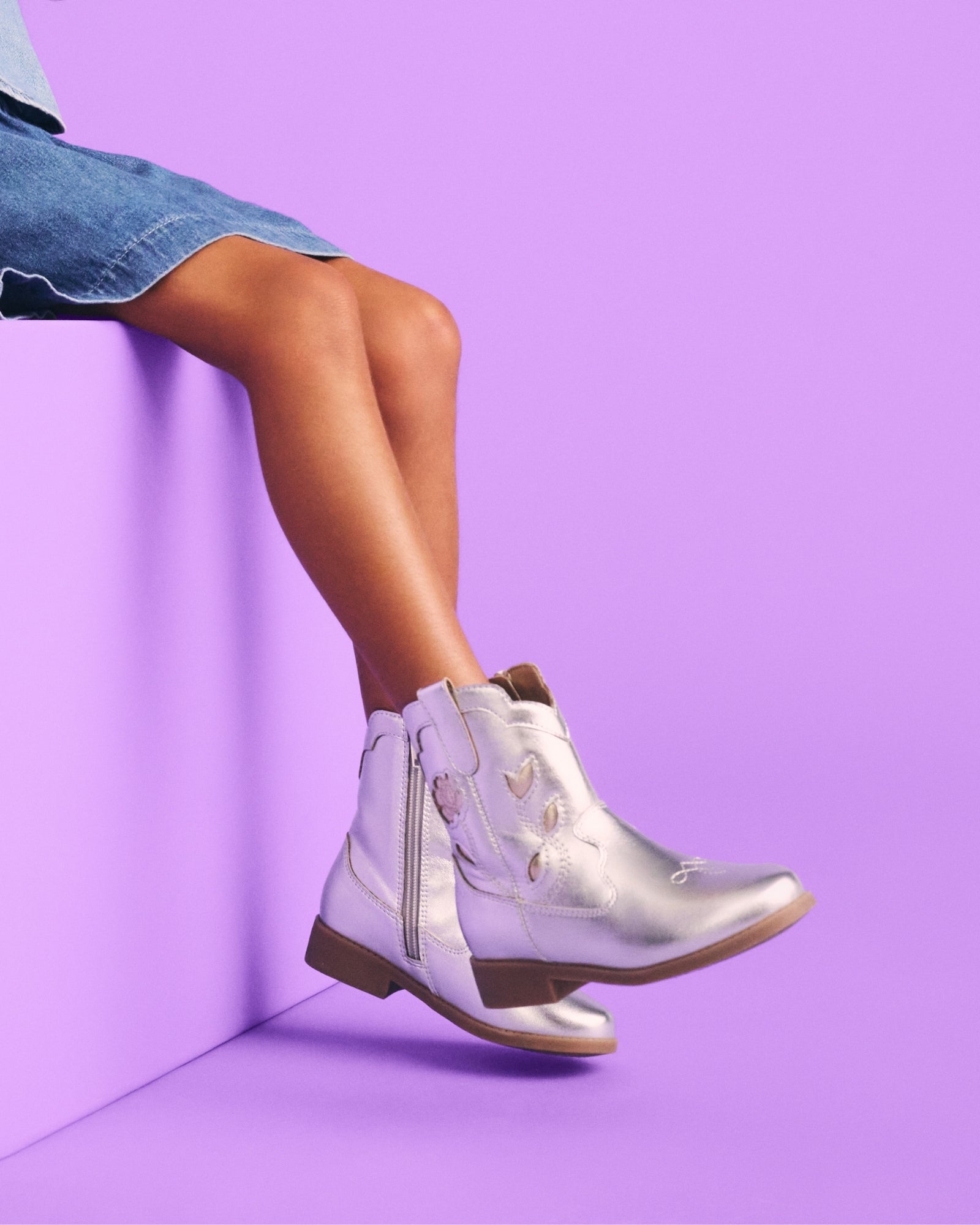 Eleanor Boot Metallic Multi