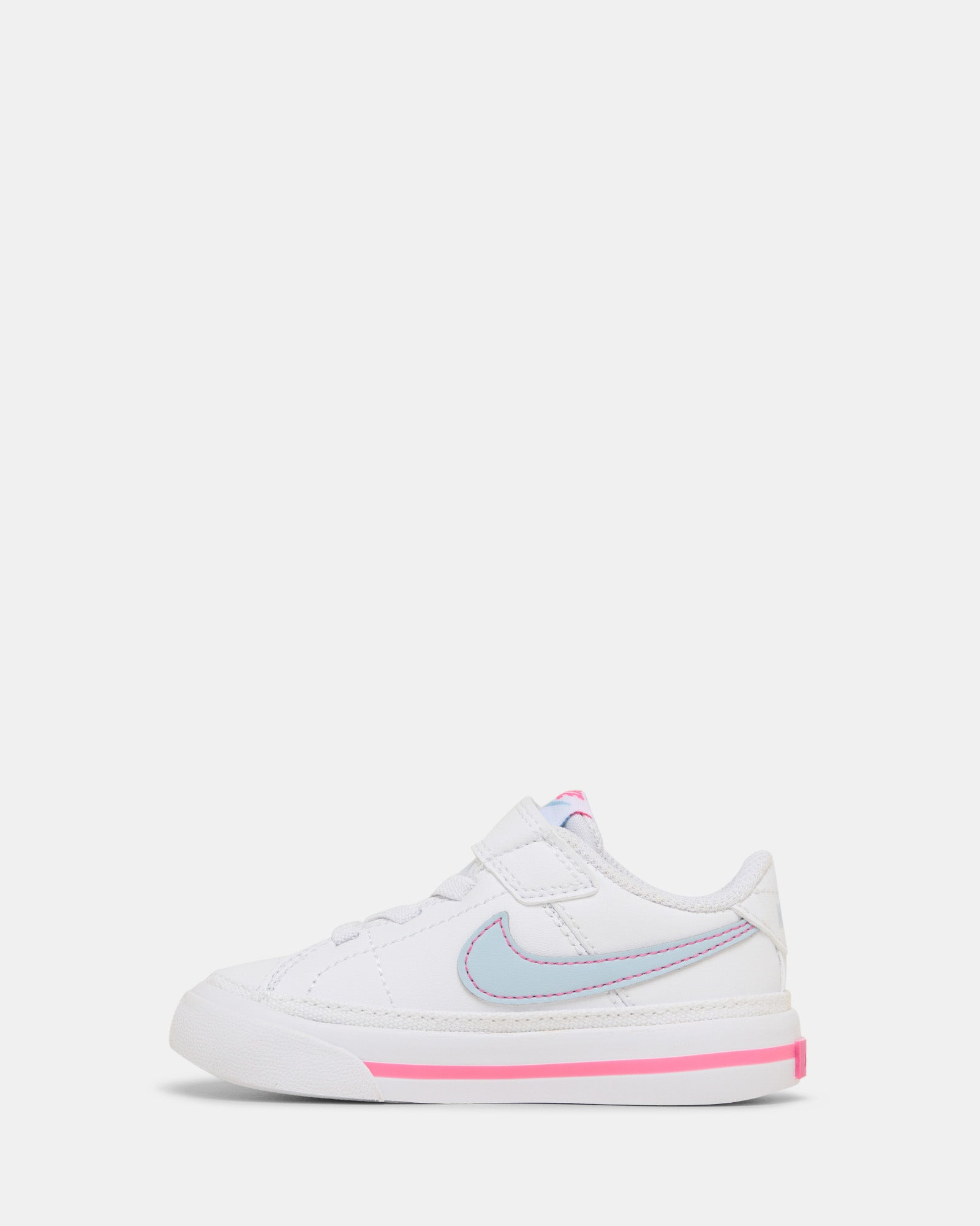 Court Legacy Infant White/Lt Armory Blue/Pinksicle