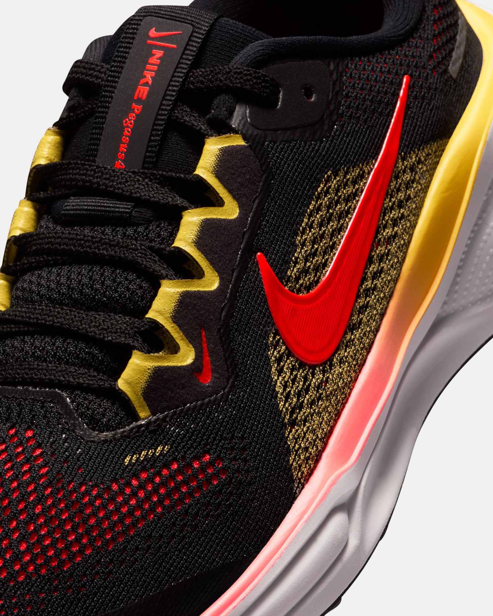Air Zoom Pegasus 41 Grade School Black/Bright Crimson/Topaz