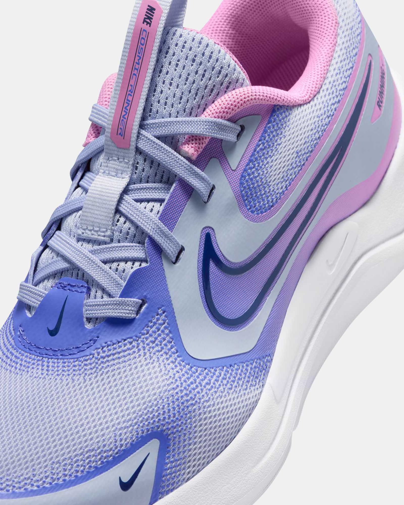 Cosmic Runner Grade School Ghost/Midnight Navy/Sapphire