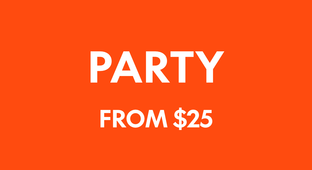 party from $25