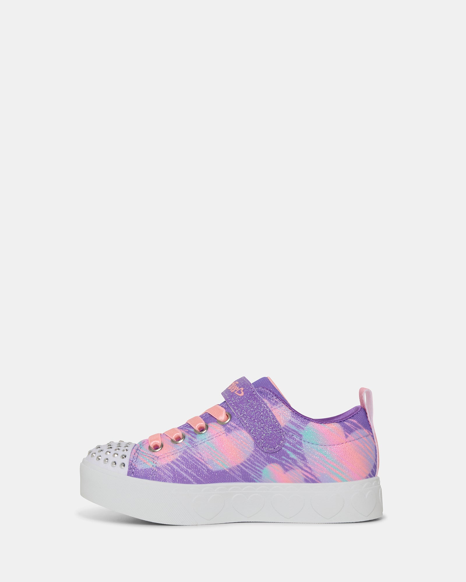Tt Heart Steps Yth G Purple/Multi