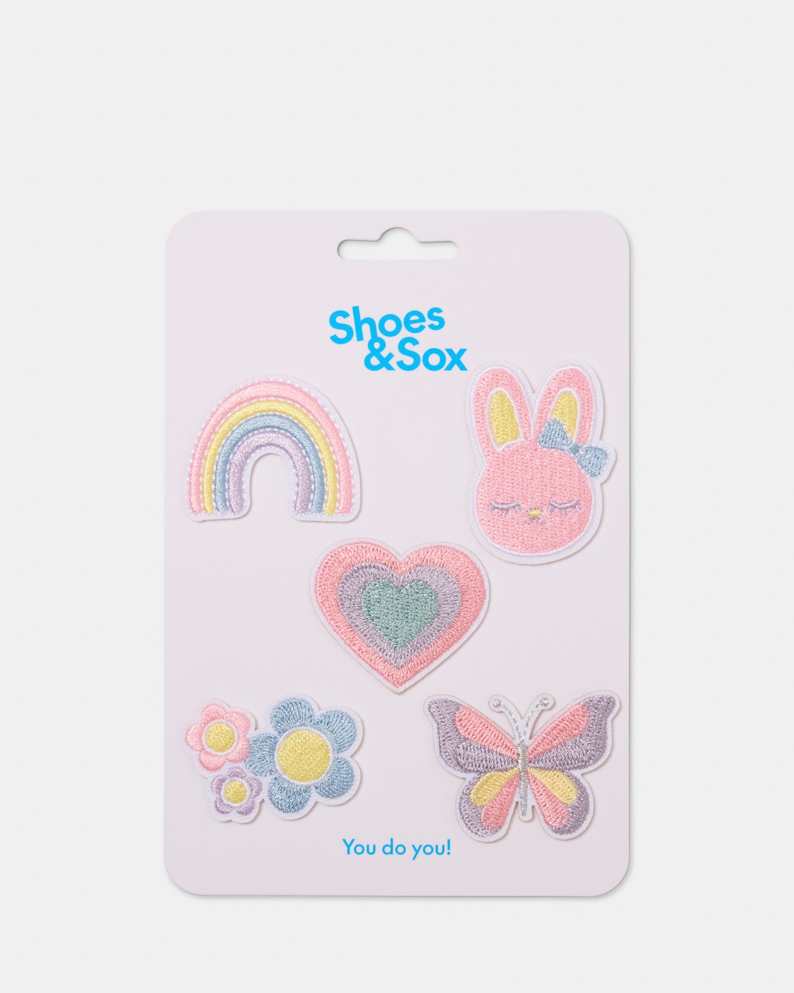 Shoe Patch 5 Pack Butterfly Party