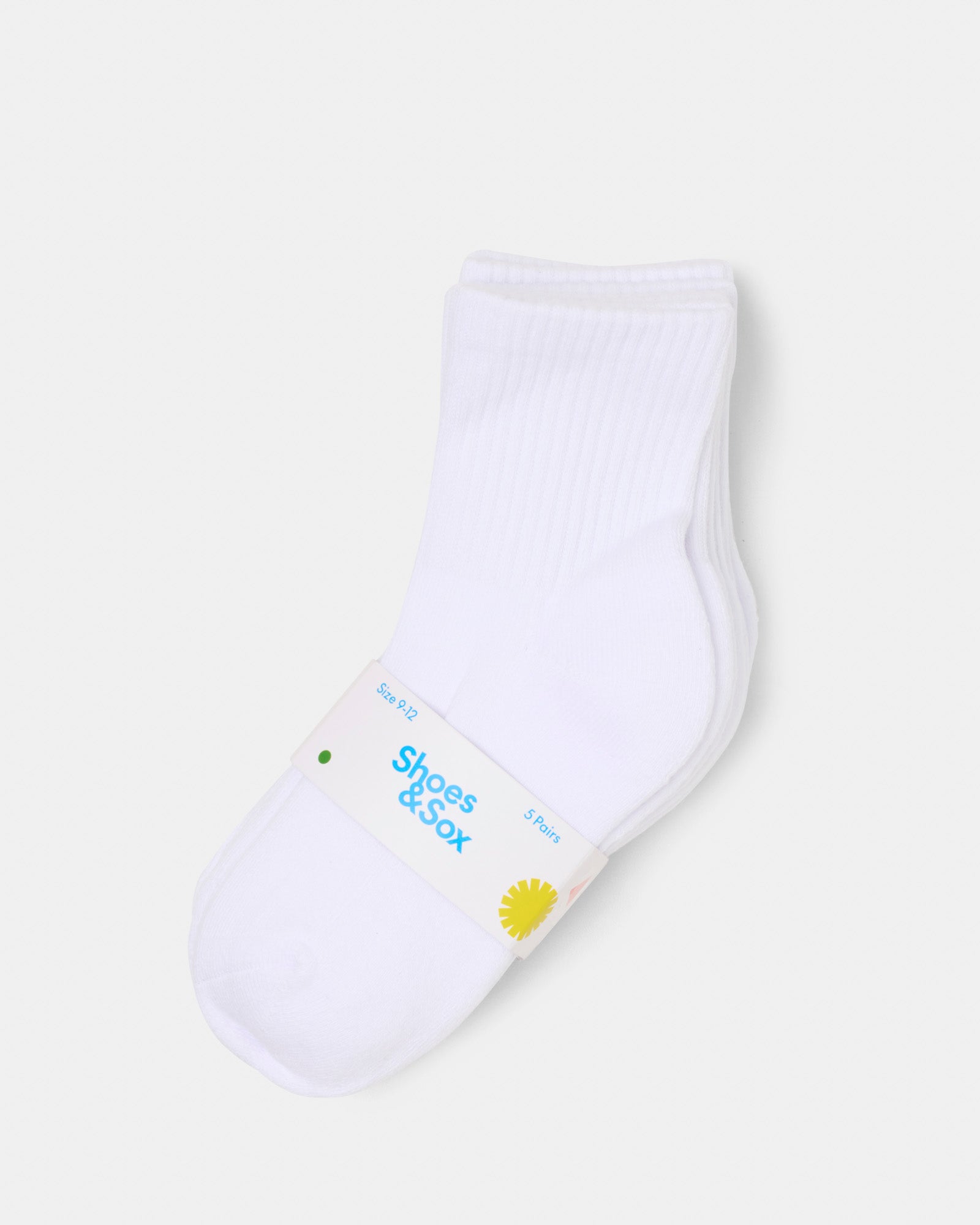 Sport Crew 5pk White