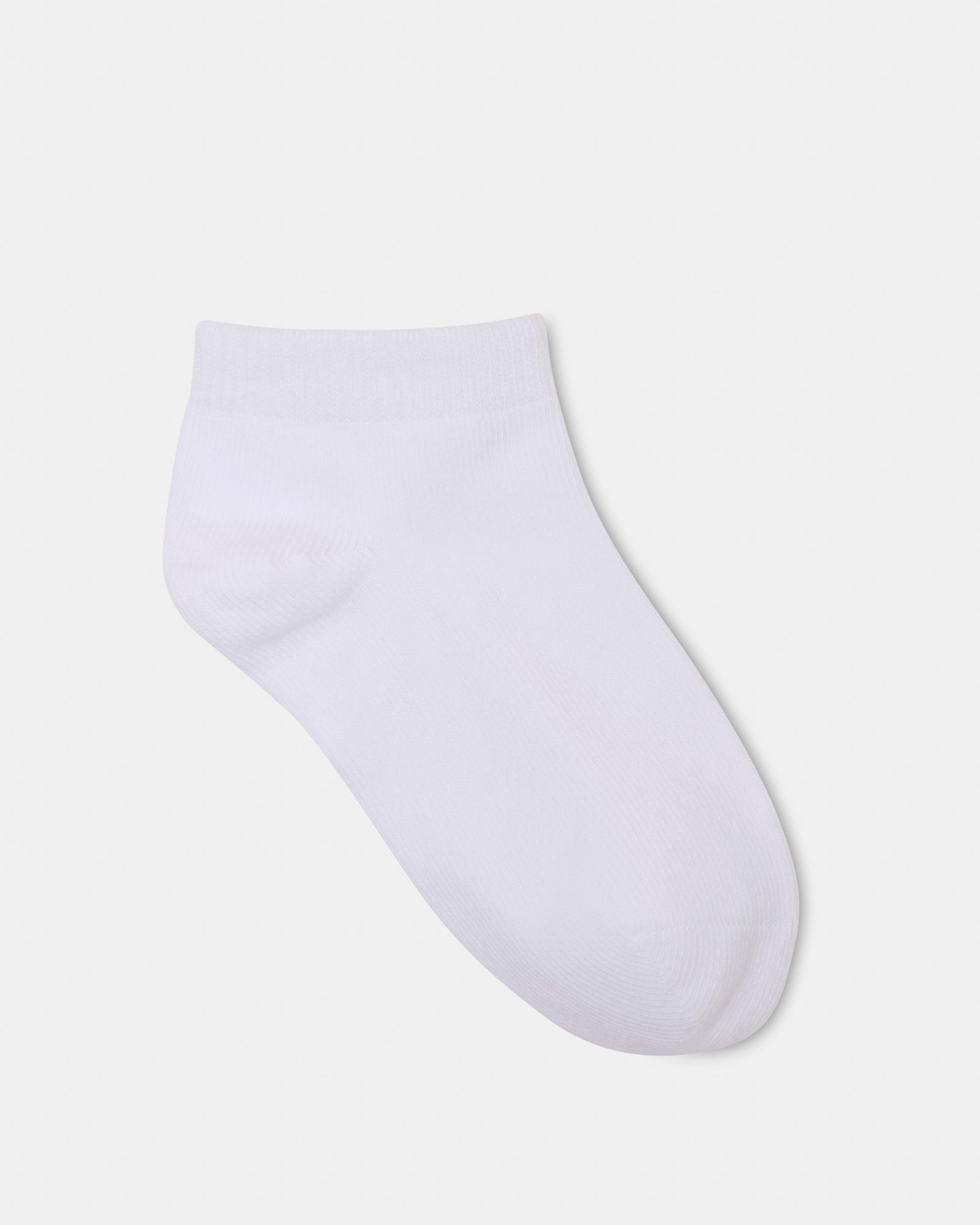 Plain Low Cut 5pk White