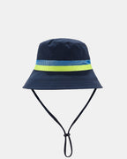 Cotton Sun Hat B Foster Blue/Navy/Yellow
