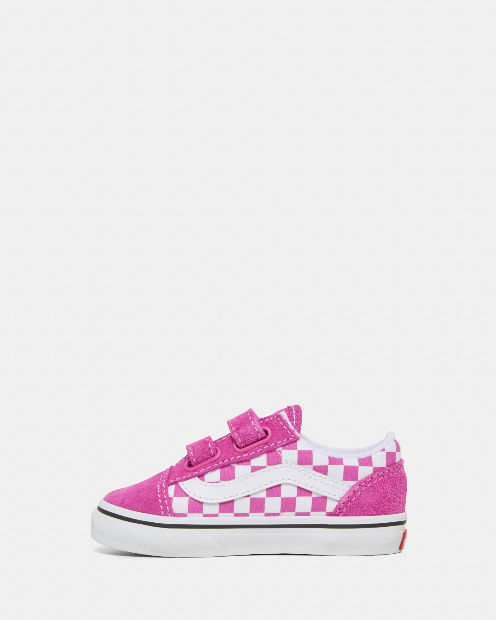 Old Skool V Check Infant Purple Cactus Flower