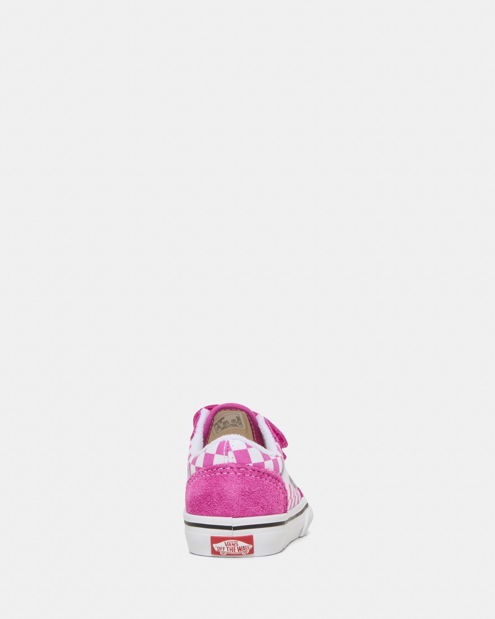 Old Skool V Check Infant Purple Cactus Flower
