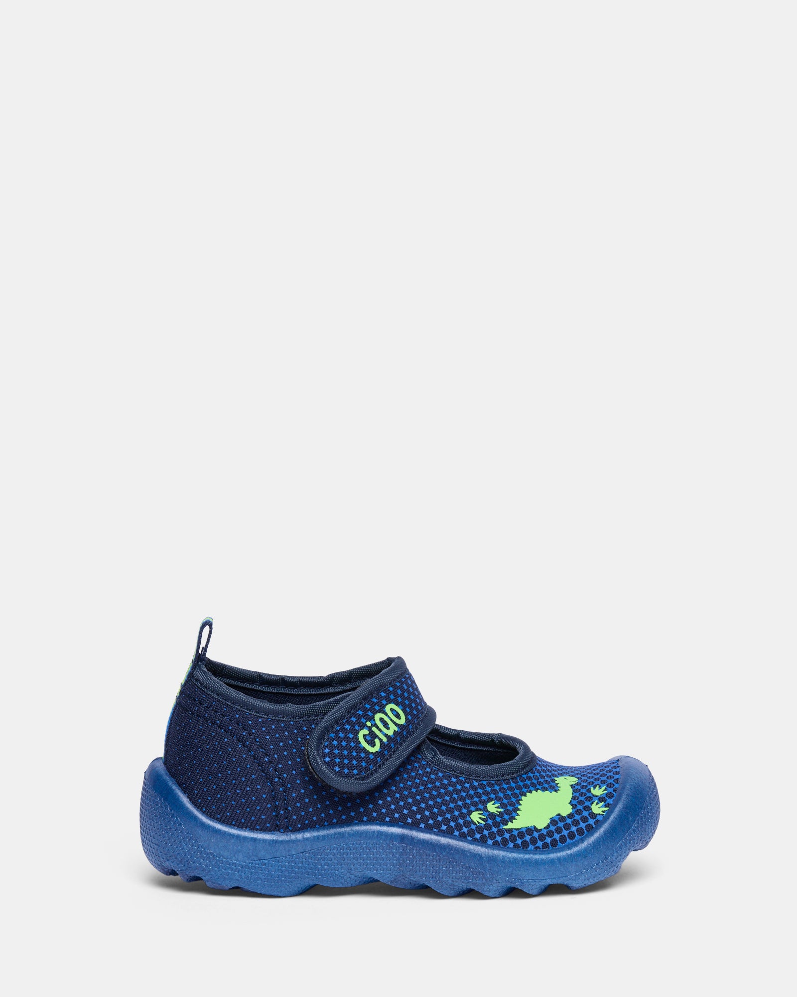 Beach Spotty Dino B Navy/Lime