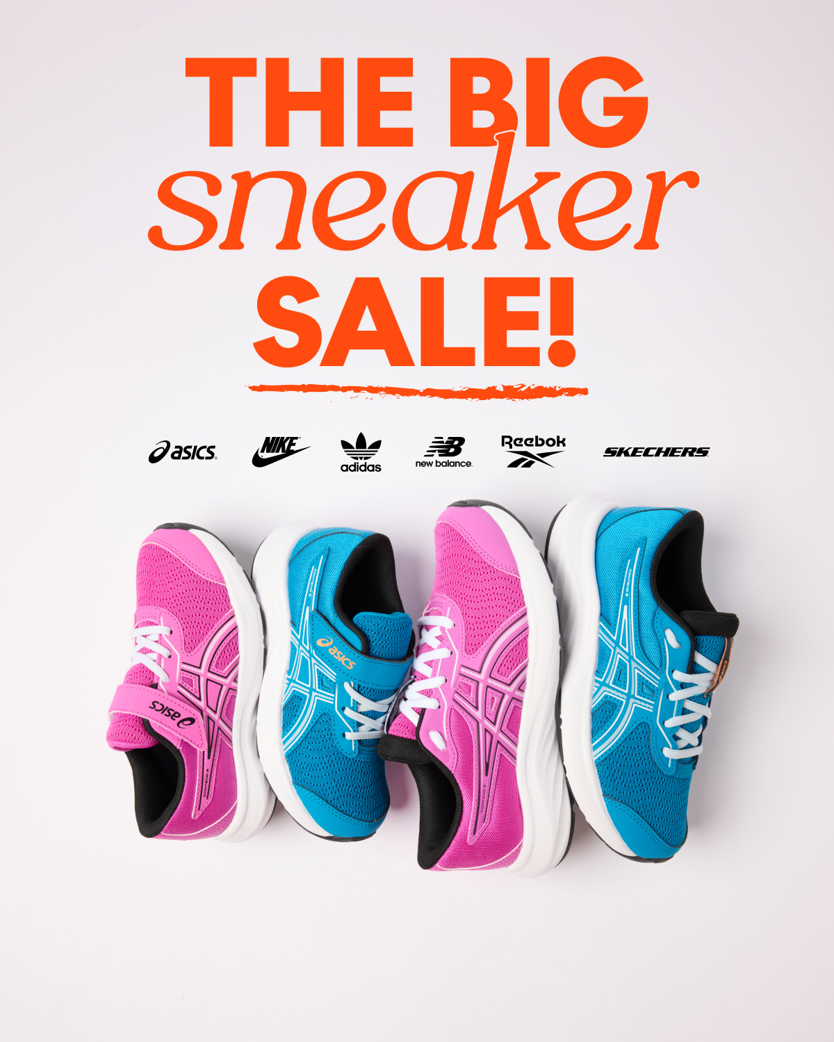the big sneaker sale shop now