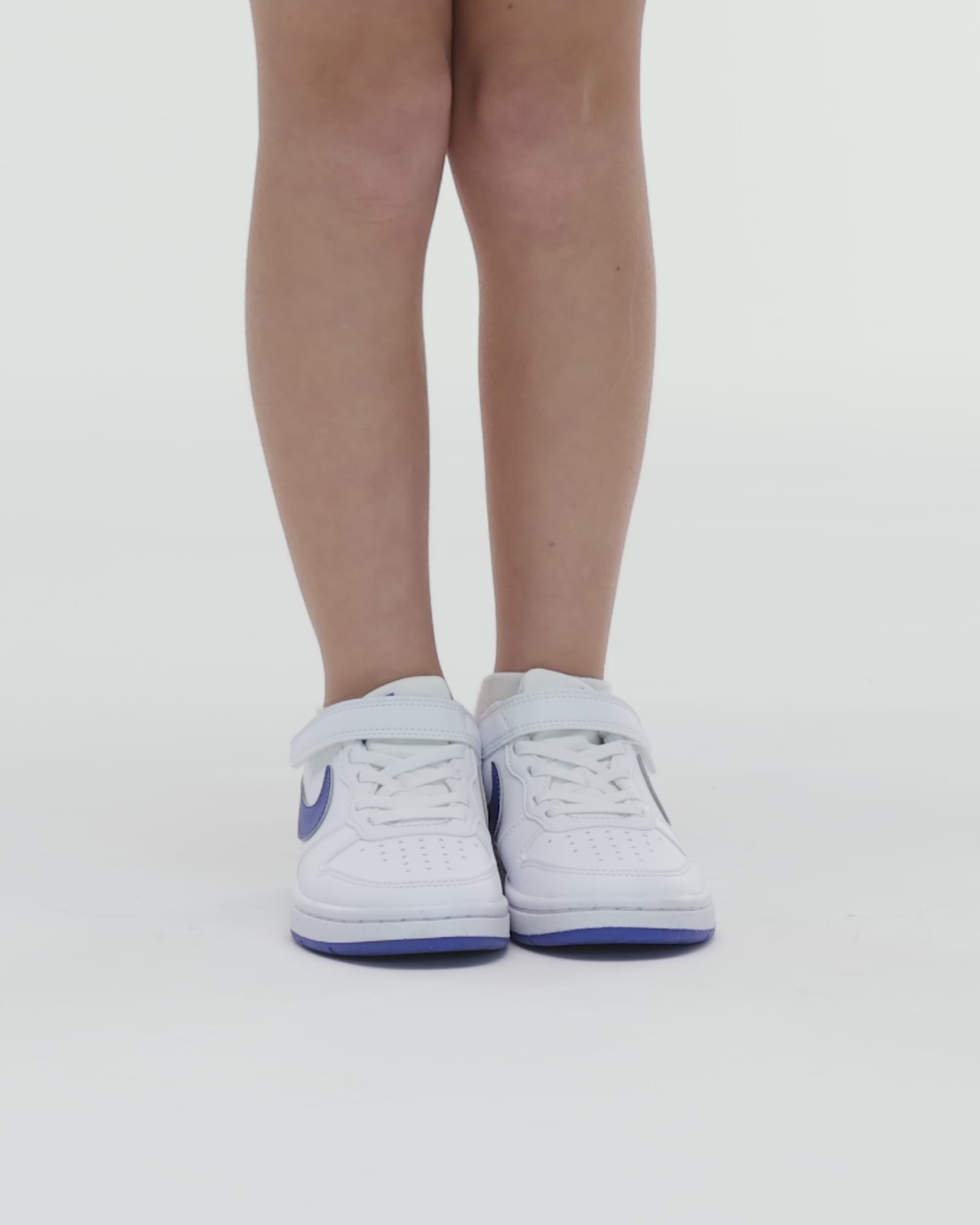 Court Borough Low Recraft Pre-School White/Hyper Royal