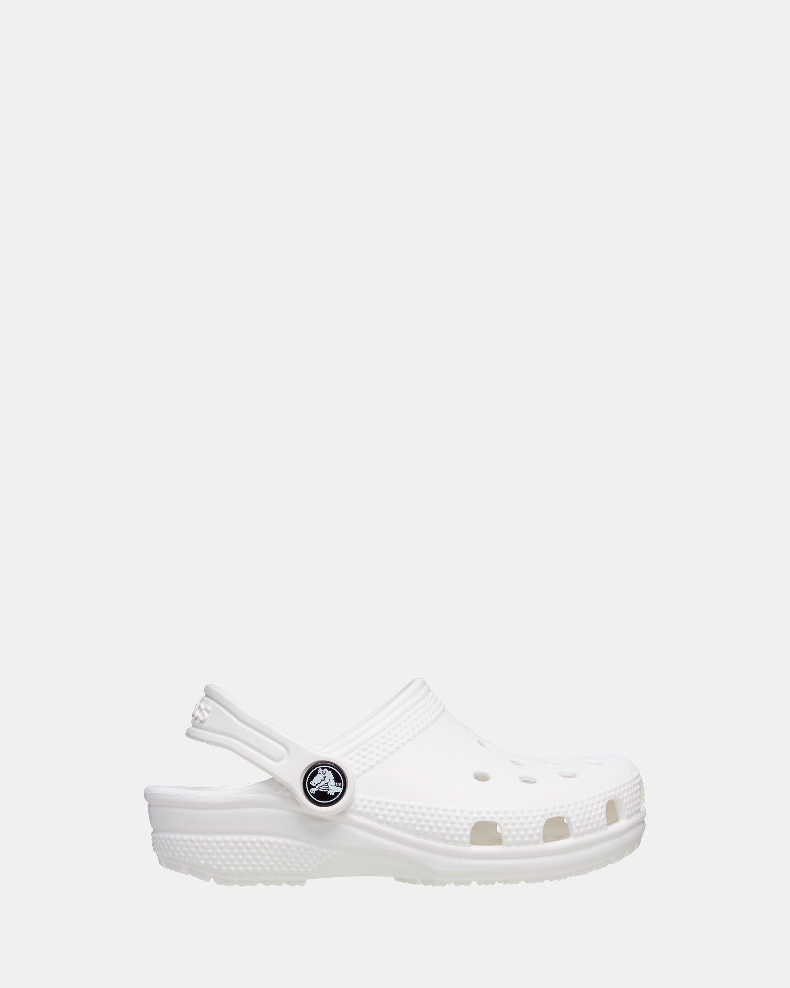 Baby clearance crocs white