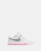 Court Legacy Infant White/Lt Armory Blue/Pinksicle