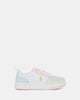 Polo Court II Youth White/Pink/Blue/Yellow