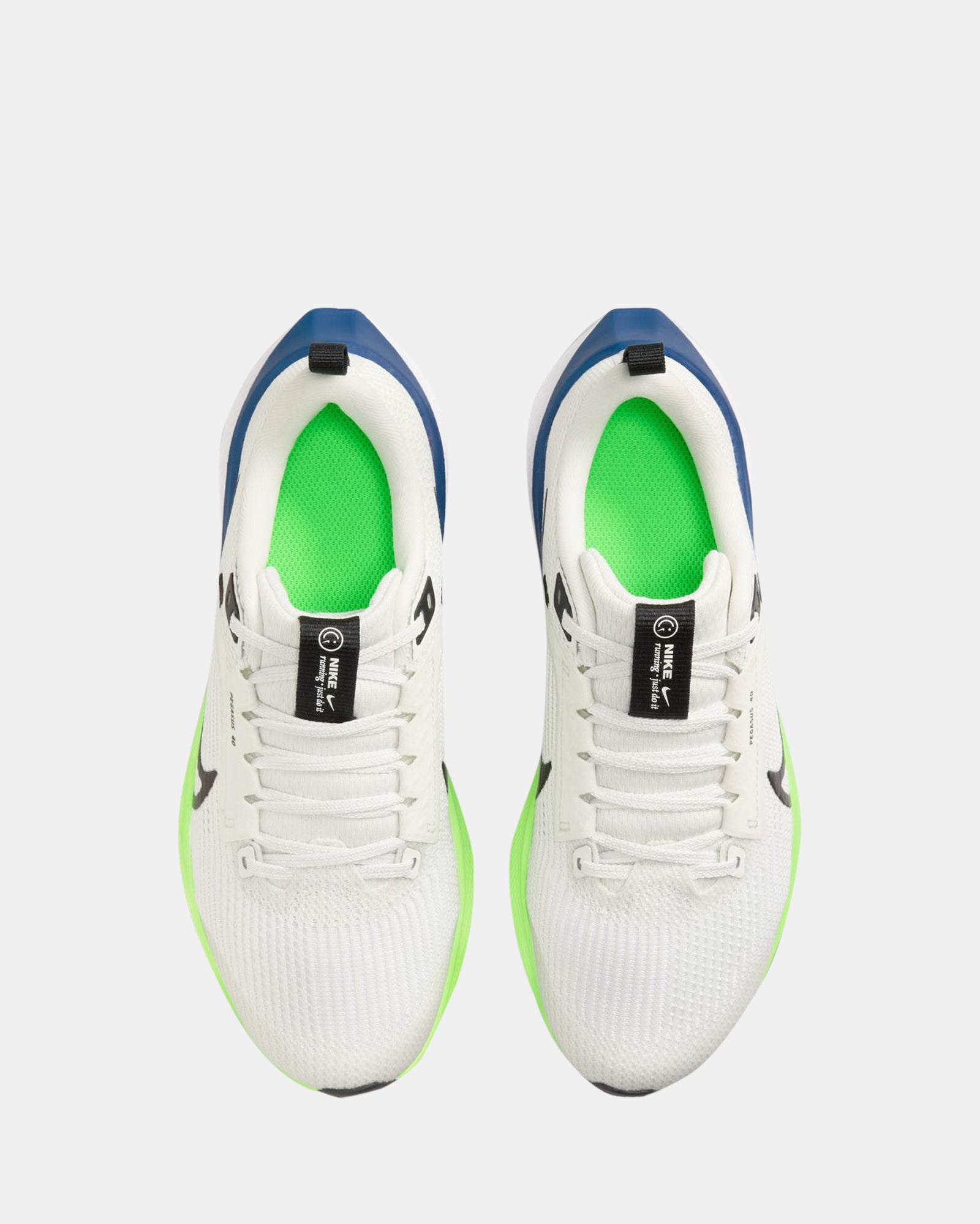 Green running hot sale shoes nike